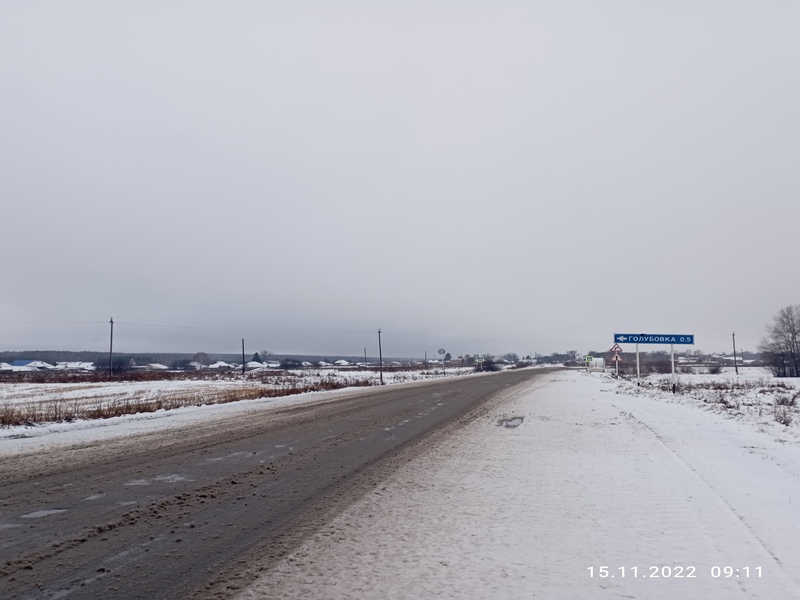 село Голубовка.
